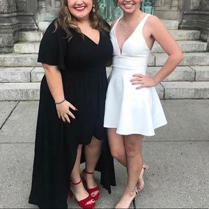 White Lulu homecoming dress